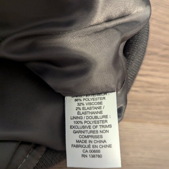 Men's RW & Co. Grey Bomber Jacket - Picture 3 of 7